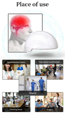 Hauptklinik verwenden Nir Photobiomodulation Brain Helmet Disease-Behandlung 810nm