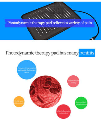 Therapie-Auflage des Wundheilungs-Schmerzlinderungs-rote blaue gelbe Infrarotlicht-PDT