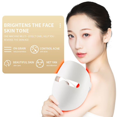 Handinfrarotlicht-Foto-Therapie-Gesichtsmaske 7 Farbeled