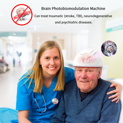 PDT Photobiomodulation Brain Helmet 810nm therapeutischer Brain Equipment